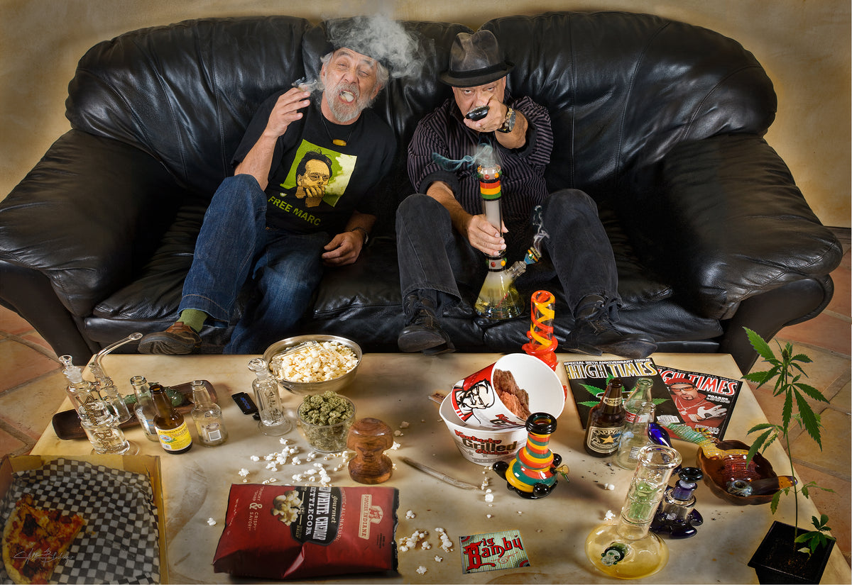 Cheech & Chong for High Times — Los Angeles, CA  February, 2012
