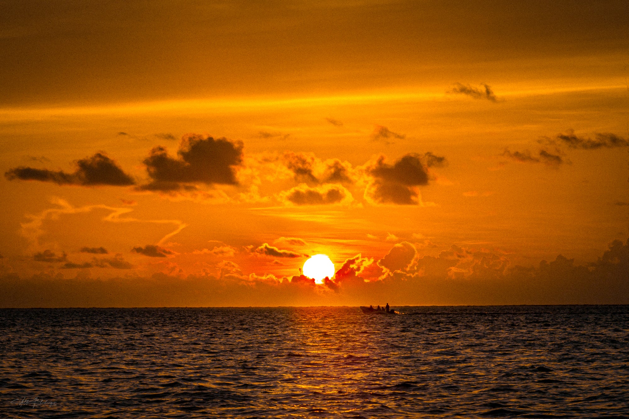 Caribbean Sunrise ~ San Pedro, Belize ~ 07/22/20
