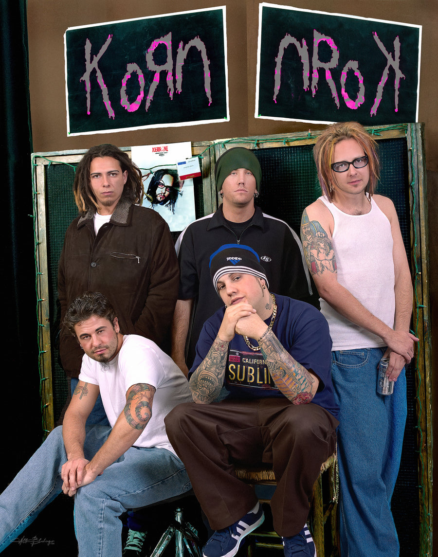 KORN — Rehearsal Studio, Los Angeles, CA ~ November, 1997