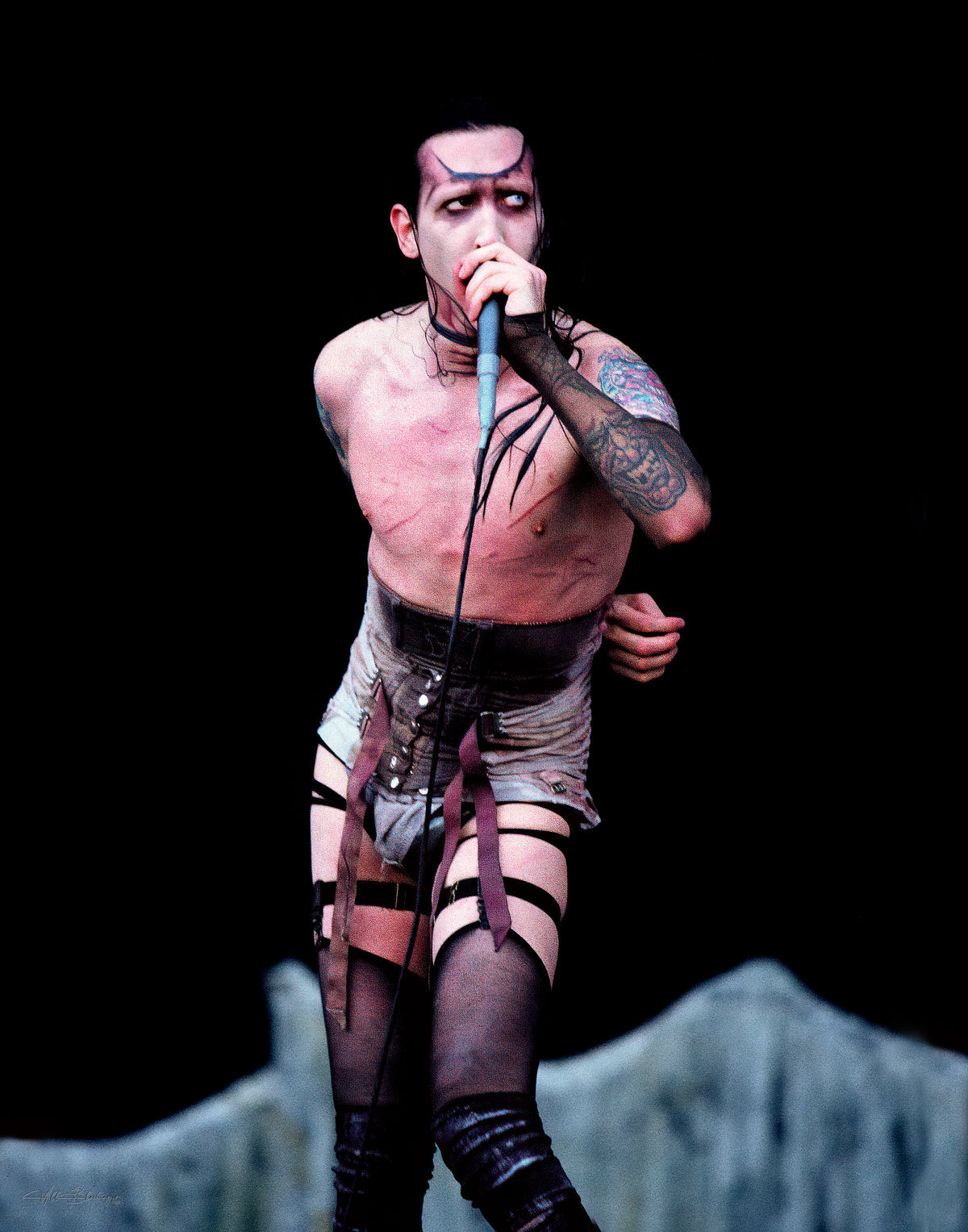 Marilyn Manson — Ozzfest, San Bernardino, CA, June 30, 2001