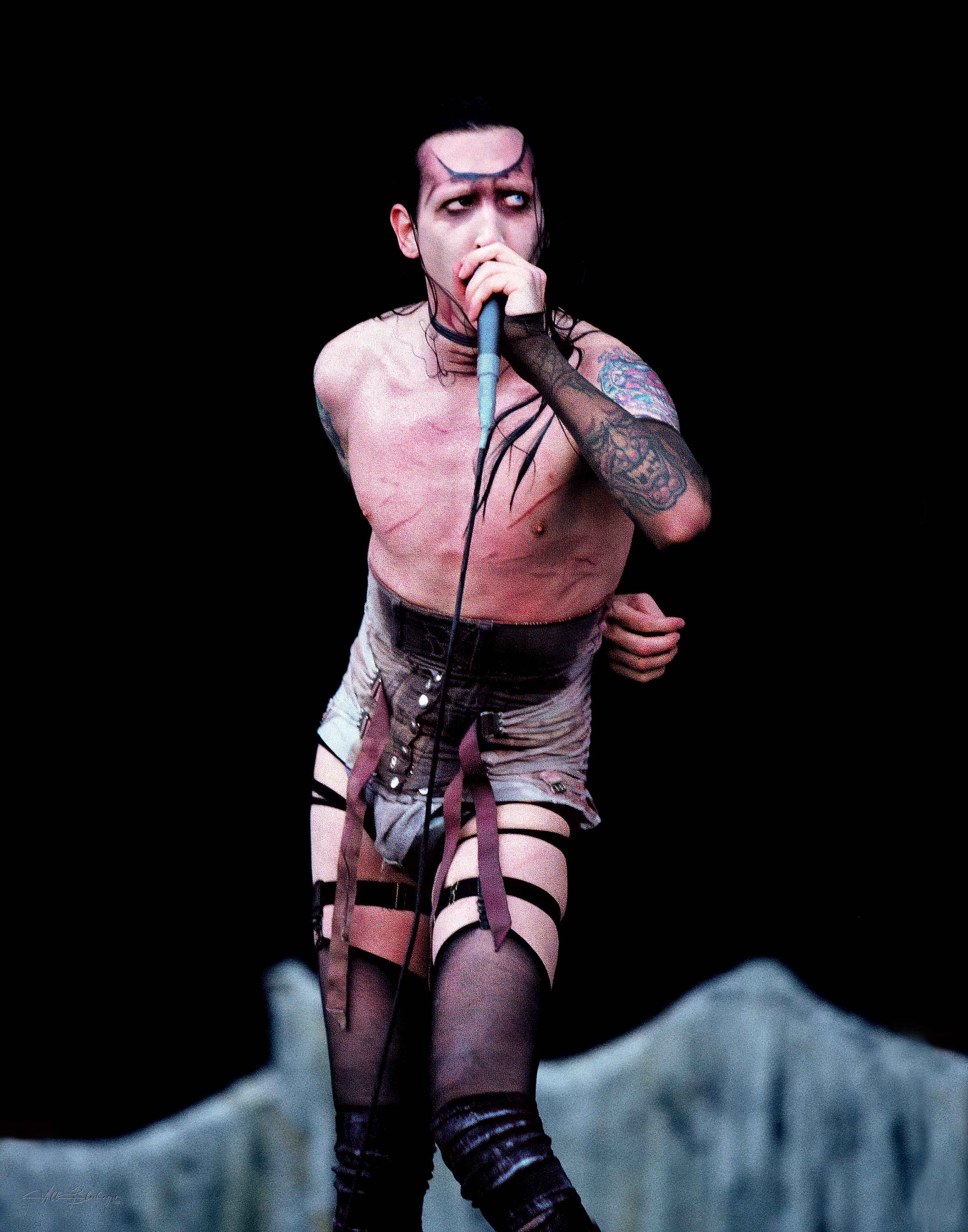 Marilyn Manson — Ozzfest, San Bernardino, CA, June 30, 2001