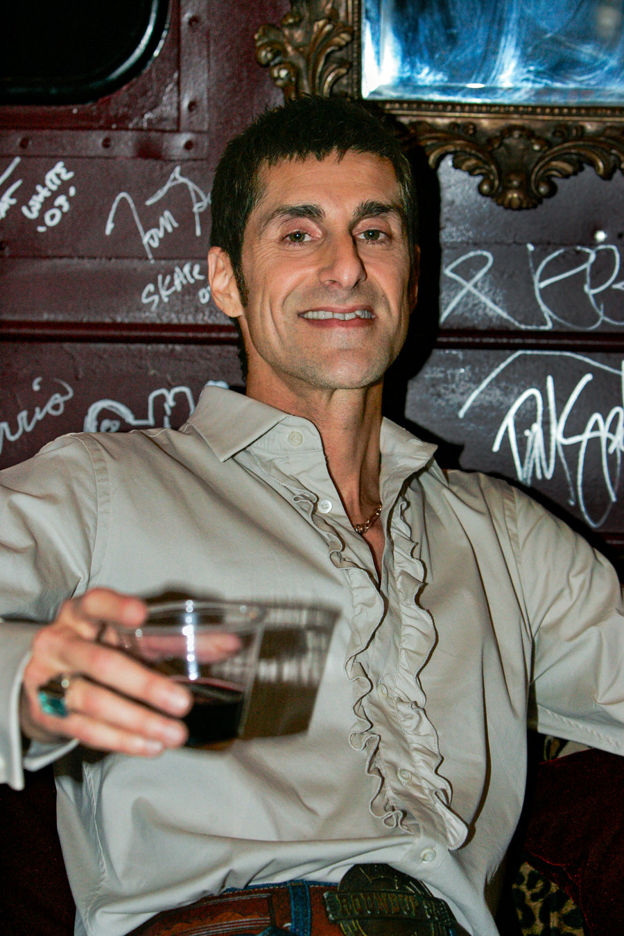 Perry Farrell Backstage — NAMM Show, Anaheim, CA, January 21, 2005