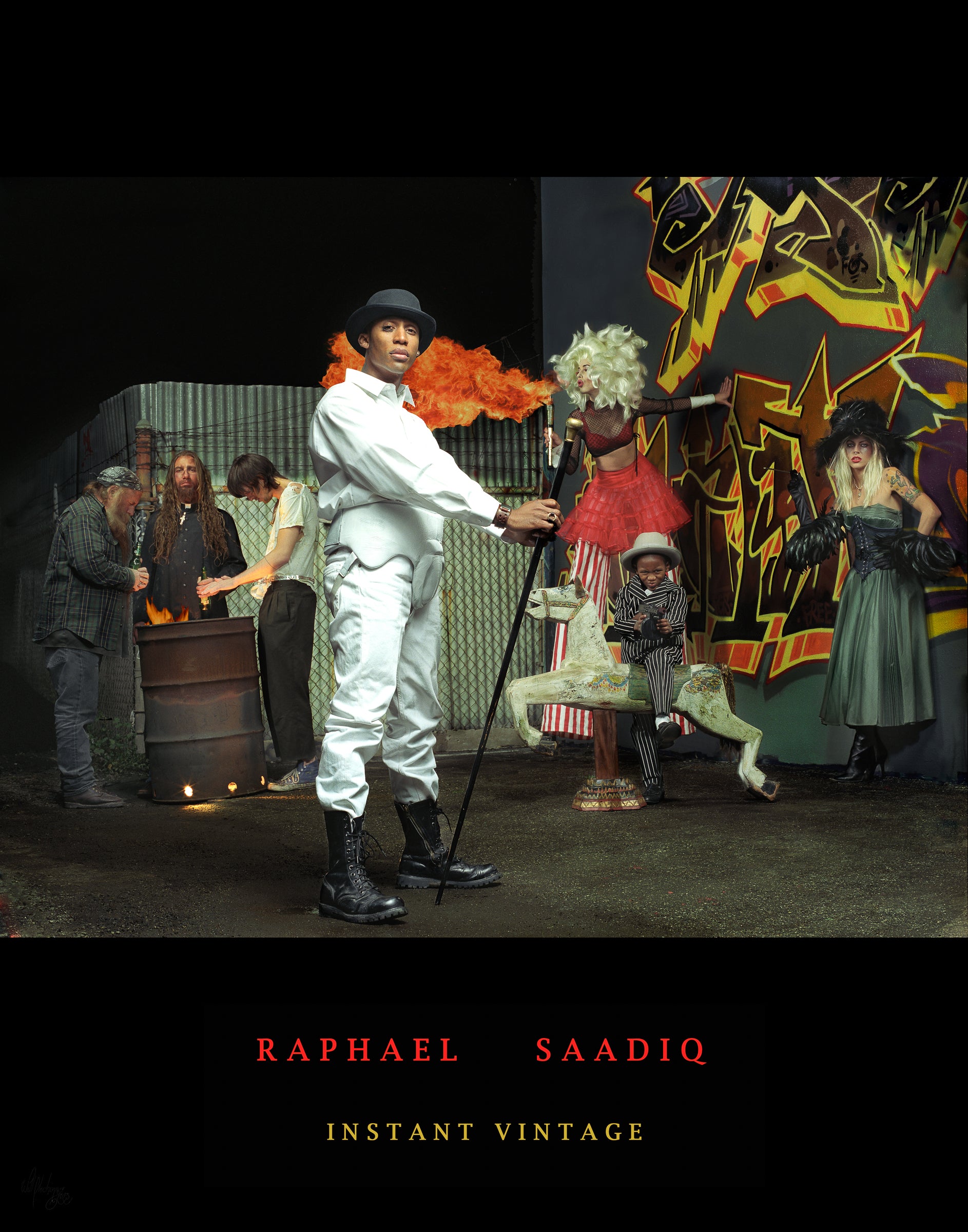 Raphael Saadiq ~ Instant Vintage session ~ Los Angeles CA 2002