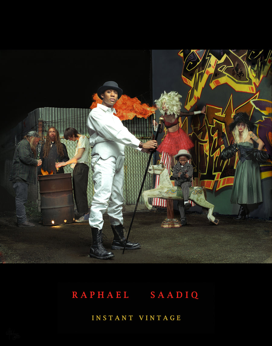 Raphael Saadiq — Instant Vintage session — Los Angeles CA, 2002