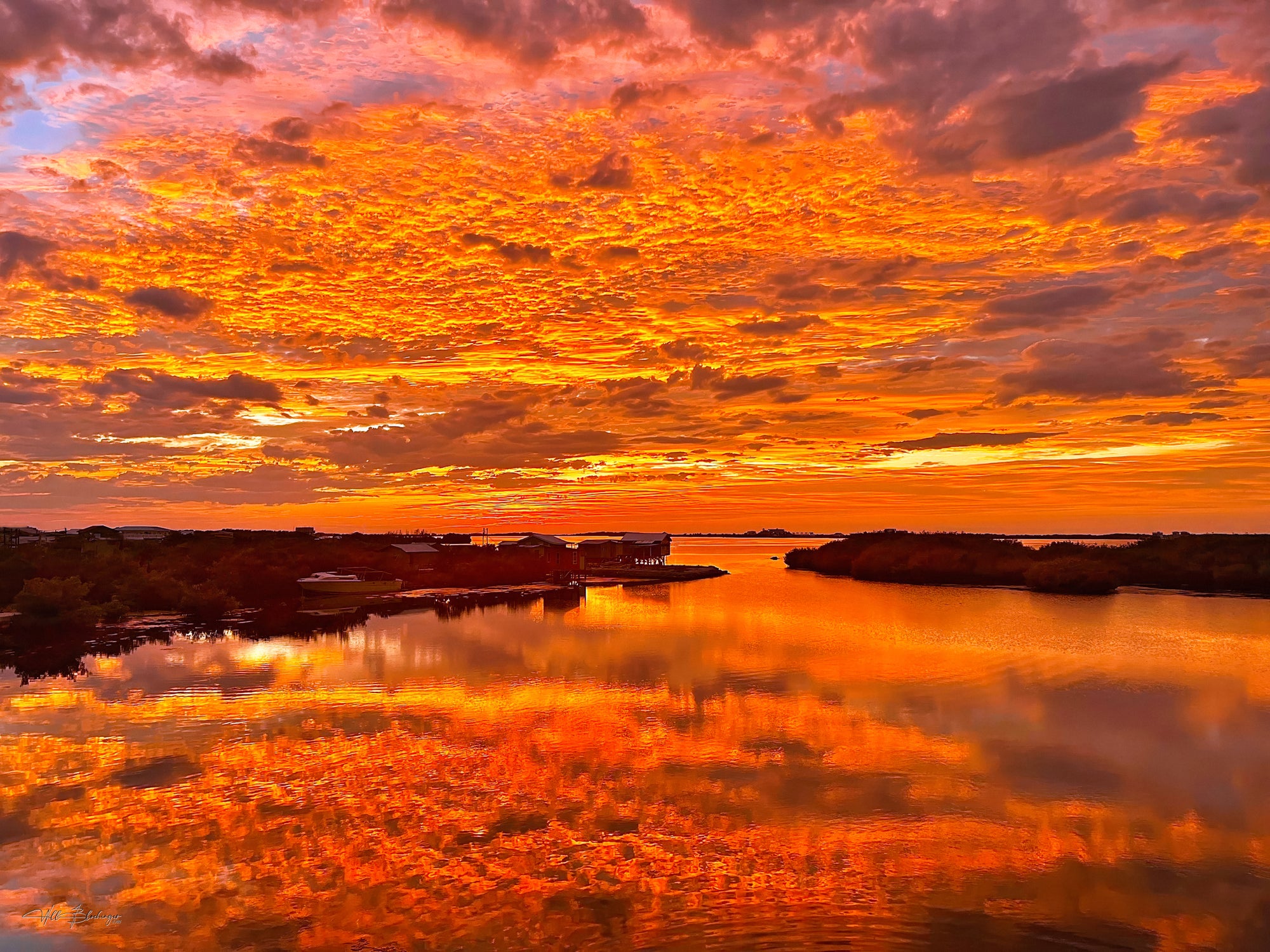 Lagoon Sunset ~ San Pedro, Belize